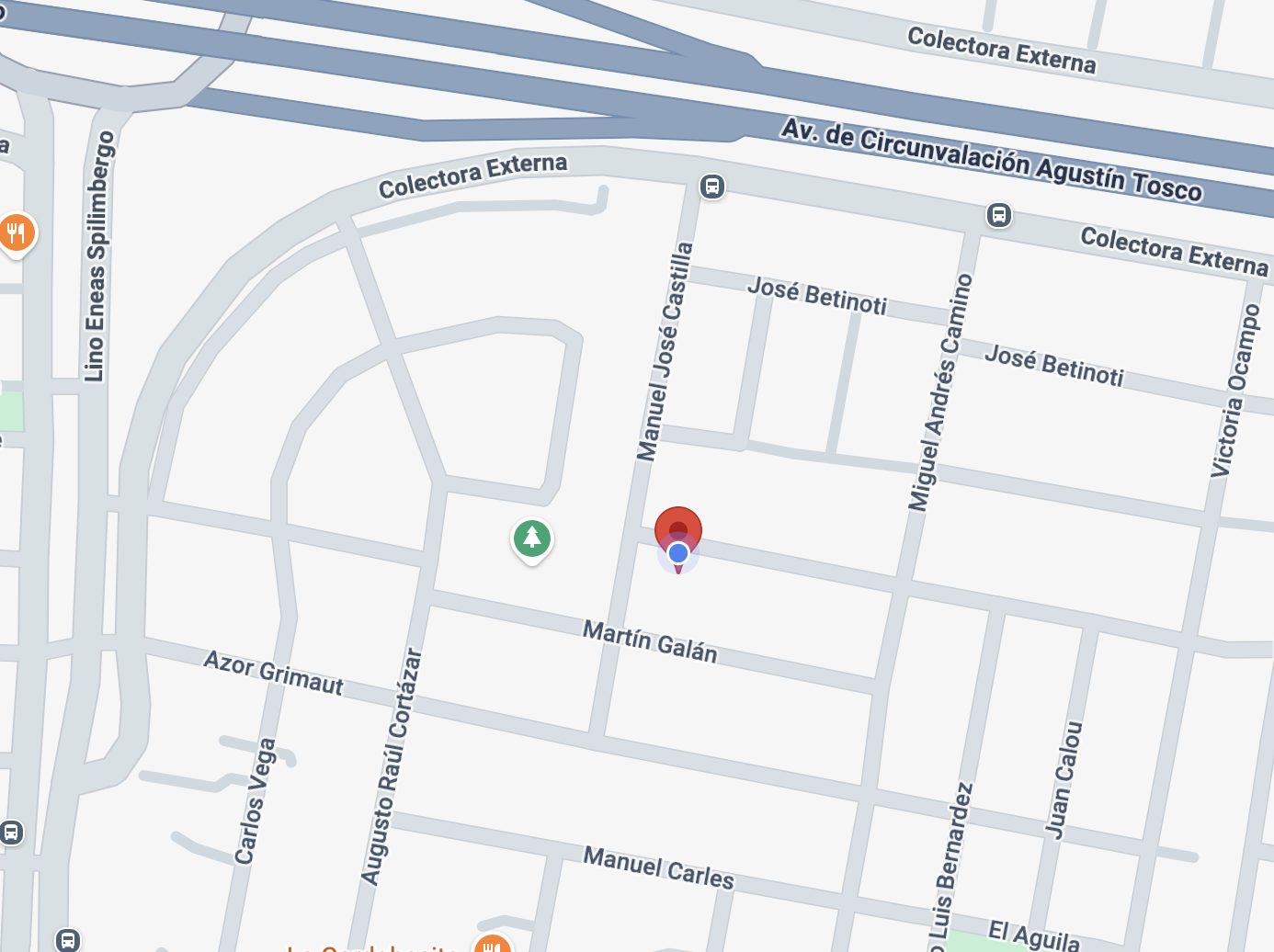 Mapa de la ubicación de Espacio Mâyâ en Córdoba.